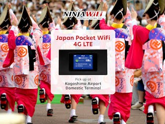 Noleggio Wi-Fi mobile dall’aeroporto di Kagoshima